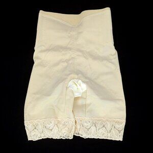 Vintage Norvell Women's Girdle Small Nylon Blend Shapewear Nude Beige 4750